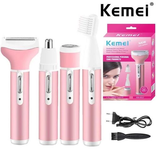 Rasoir lectrique 4 en 1 Tondeuse cheveux rechargeable Rasoir pilateur pour femmes