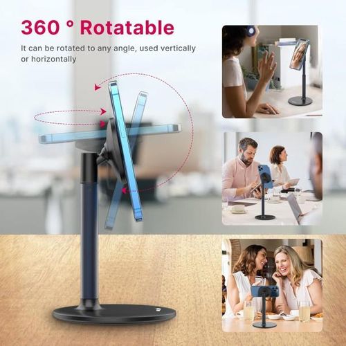 Support de Téléphone Réglable et Rotatif 360°