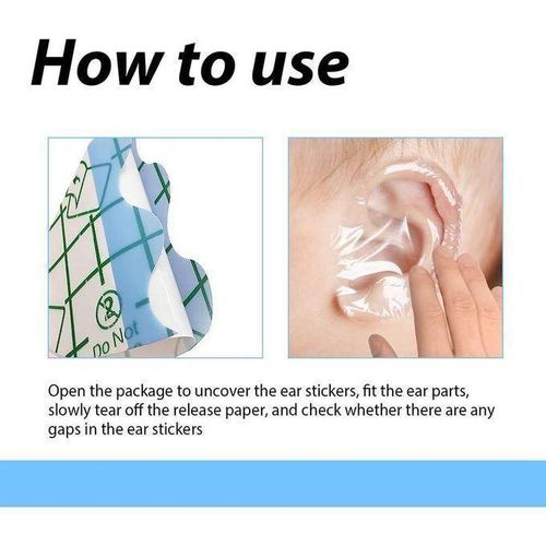 Lot de 30 patchs adhsifs impermables pour les oreilles de bb parfaits pour la baignade et le bain Protection multi-usages contre les traumatismes et les douleurs abdominales appliquer sur le nombril du nourrisson ou du nouveau-n