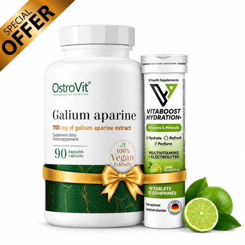 Pack Galium Aparine 90 Caps + Vitamins & Minerals - Redberry 10 Comprimés
