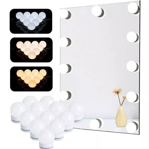 Lampes Hollywood LED pour Miroir - Éclairage Décoratif de Haute Qualité