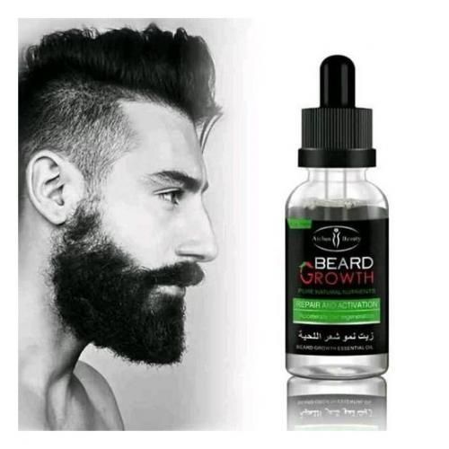 Huile de croissance pour barbe et moustache Aichun Beauty et vides craquants 30ml