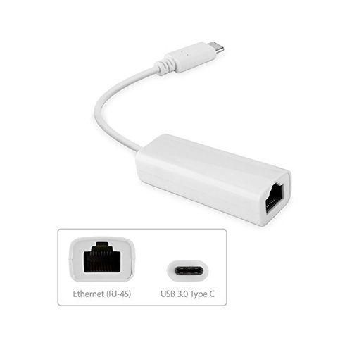 USB 31 type C vers RJ45 Ethernet avec 3 ports USB Hub Pour Macbook et PC