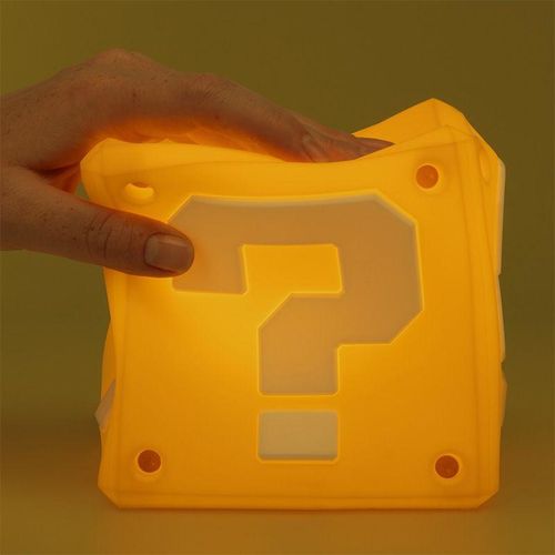 Lampe Nintendo Super Mario Question SquishyGlo Rechargeable