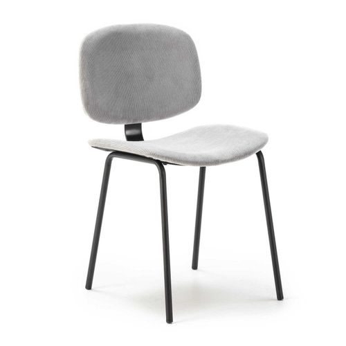 ARUS Chaise de salle a manger - Gris