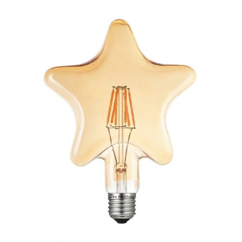 Ampoule décorative vintage e27 étoile ampoule à incandescence ampoule rétro edison