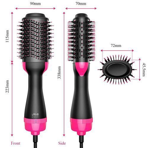 Brosse Soufflante à Air Chaud Multifonction,Sèche-Cheveux,Lisseur,Peigne GERMANY