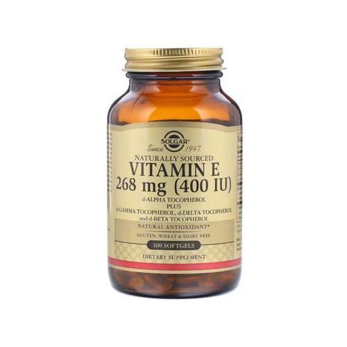 VITAMINE E 400IU 268MG - 100 SOFTGELS MADE IN USA