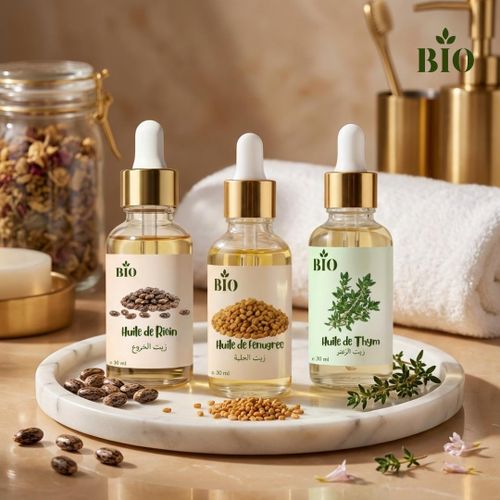 Kit Soin Cheveux 30 ml , Routine Beauté et Soin de Qualité