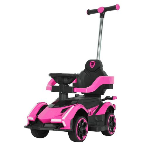 Voiture à pousser pour bébé 3 en 1 avec canne - Baby car pour enfant