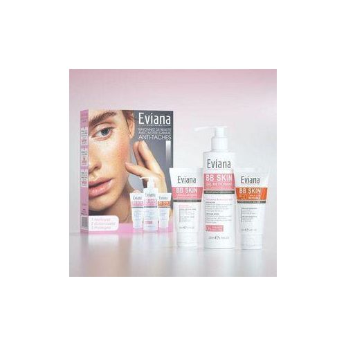 Pack anti-taches brunes - écran solaire 50ml SPF 50+ - crème hydratante 50ml - gel nettoyant 200ml