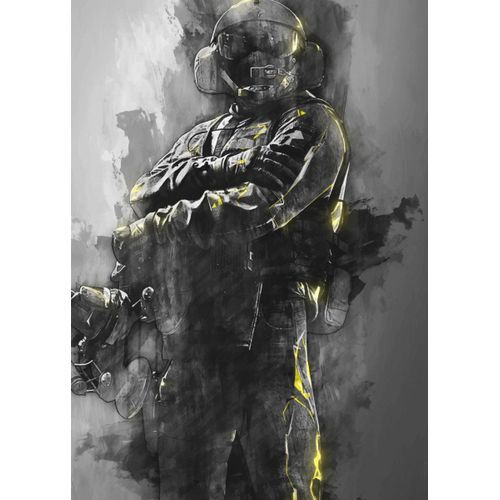 Jager Rainbow Six Siege Painting style Poster Chambre