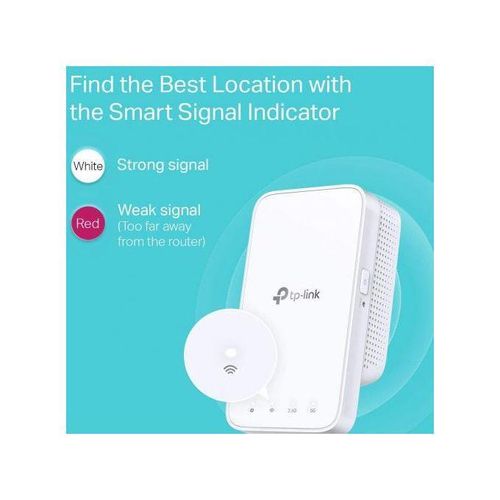 RE300 Répéteur WiFi Mesh WLAN amplifié, WLAN double bande 867MBit/s 5GHz