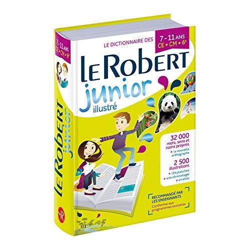 Dictionnaire Le Robert Junior illustré - 7/11 ans - CE-CM-6e (Français)