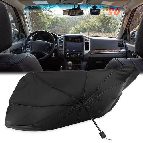 Parasol de Pare-Brise Auto Rétractable – Parapluie Protecteur UV et Anti-Chaleur pour Voiture