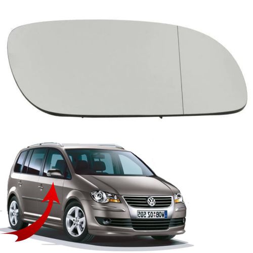 Verre Rétroviseur Droit pour Volkswagen Touran (1T_)