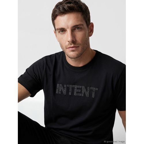 Crew Neck Printed Men's Jersey T-Shirt