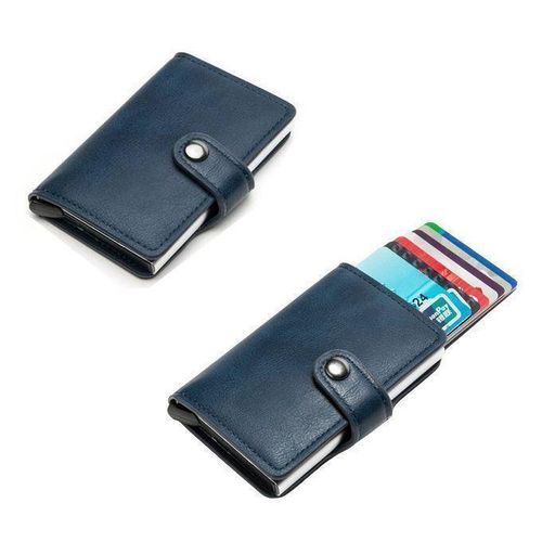 Petit Porte Carte Bancaire Anti-piratage Mini Portefeuille avec Protection RFID