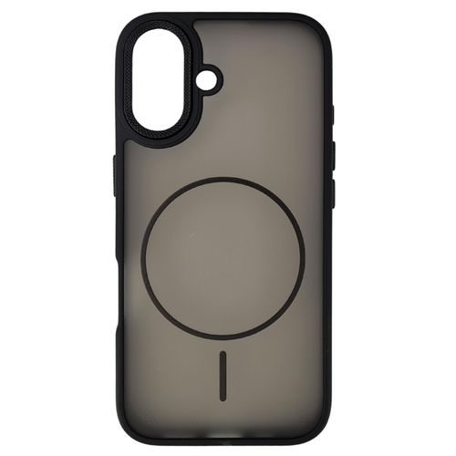 Pochette silicone pour iPhone 16 Noir Haute Qualité