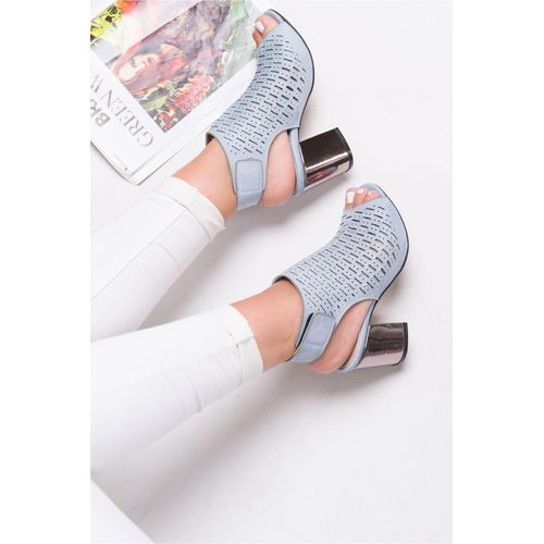 Allarie Baby Blue Chaussures à talons