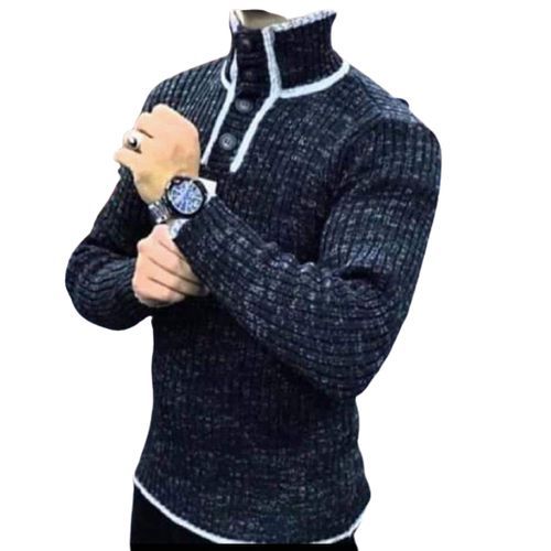 Trico dhiver homme noir