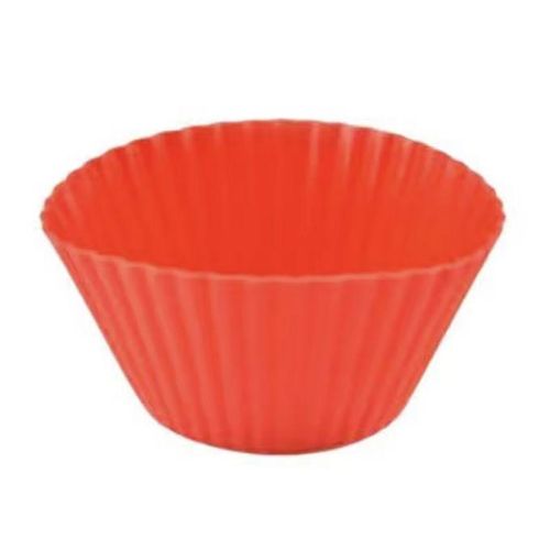 12 silicones cupcake - rouge