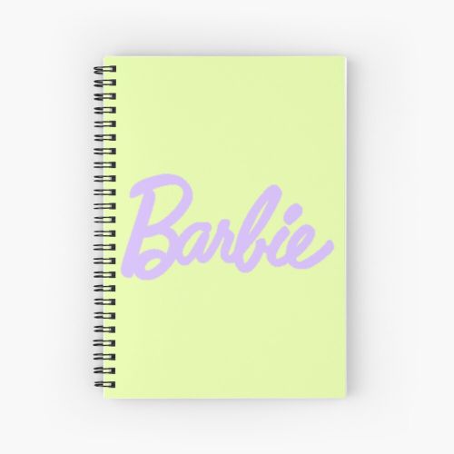 Barbie 2023 pastel lavender Spiral Notebook - Bloc note