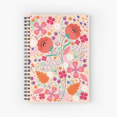 Spring Spiral Notebook Bloc note