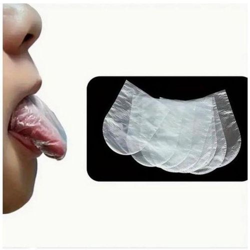 مجموعة من 30 غطاء لسان يمكن التخلص منه - غطاء لسان صحي ومريح، سهل الاستخدام لمنع المرارة والنكهات السيئة، مناسب لجميع الأعمار