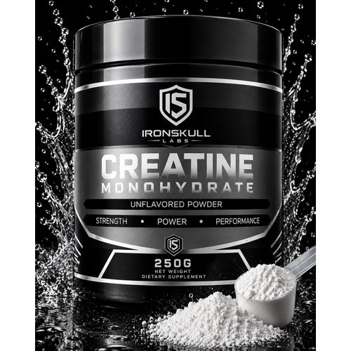 Labs Creatine Monohydrate Nature 250 g – Poudre Sans Arôme pour Force, Puissance et Performance