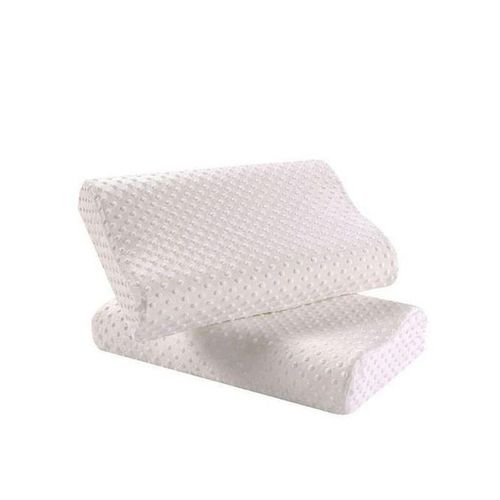 Oreiller Contour en Mousse à Mémoire de Forme, Ergonomique et Respirant, Oreiller de lit en latex