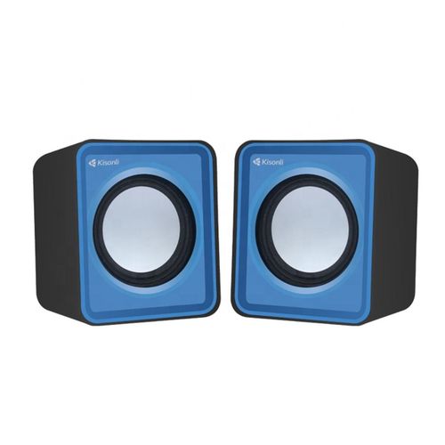 V310 – Mini Haut-Parleurs Stéréo 2.0 USB pour PC, Laptop et Bureau – Son Clair et Design Compact