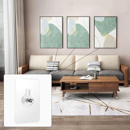 10 autocollants muraux sans perçage, sans danger pour les murs, cadres photo durables pour cuisine et salle de bain