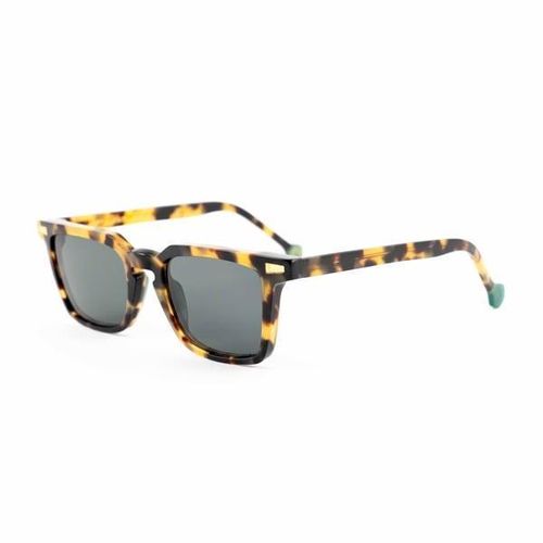 lunettes de Soleil homme et femme tendance leopard UV400 protection Y2k blanc et noir