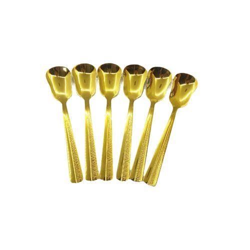 Cuillères à Café en Acier Inoxydable, Set de 6 – Design Classique et Raffiné