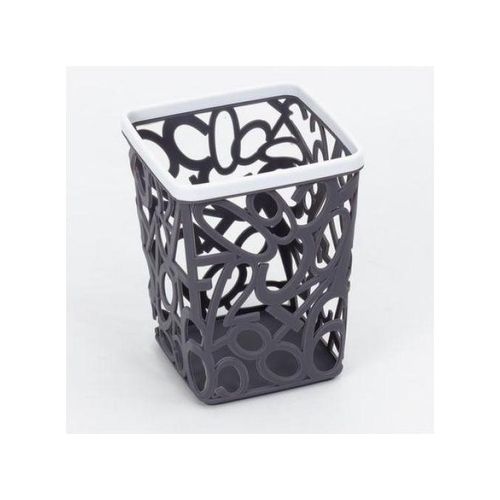 Porte-stylo forgé NOIR (pot de rangement pour stylo)