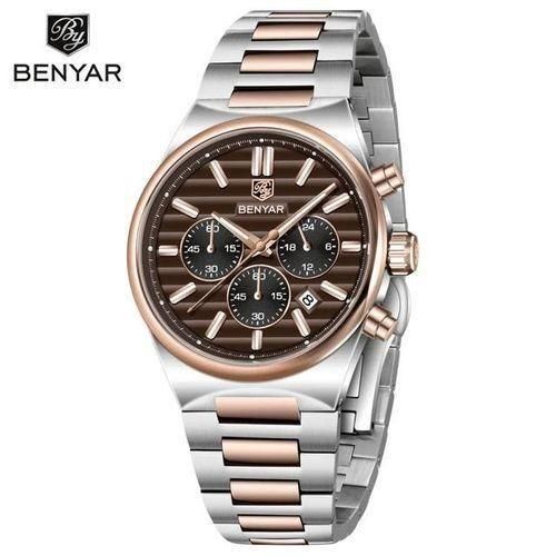 Montre homme quartz - chronographe - montre-bracelet analogique spor