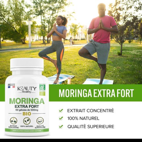 keauty healthy Moringa Extra Fort 500mg Soutien Vitalité & Superfood