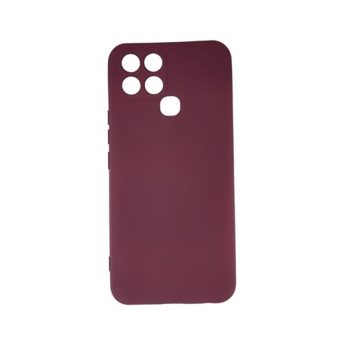 Pochette silicone pour infinix Smart 6 Grenat