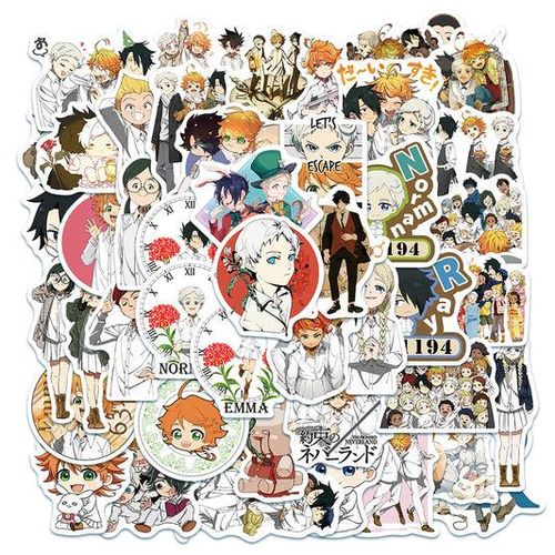 50pcs The Promised Neverland 1 Stickers