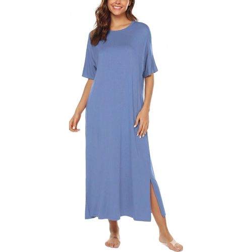 Robe Maxi d'Été Fluide au Design Épuré – Confort et Élégance Quotidienne