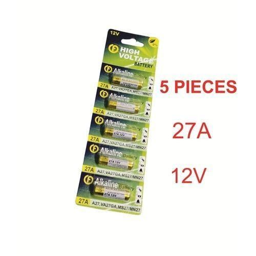 5 Piles Alcalines / 27A