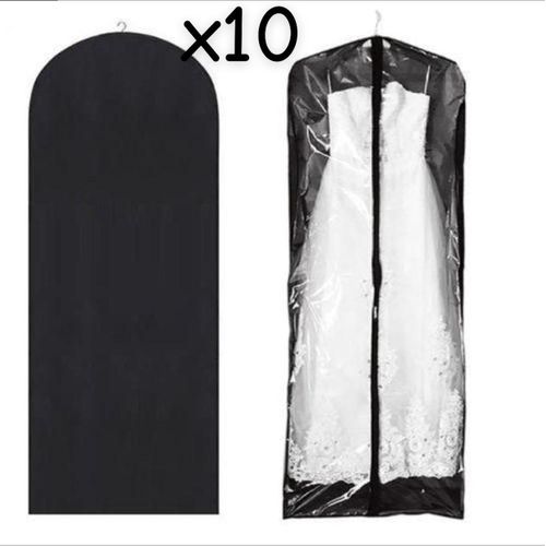 10 Pochette de rangement luxe caftan et takchitaa ( Noir )