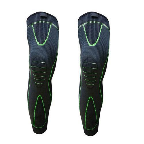 2 bande compression genou jambe mollet soutien mèdical elastique