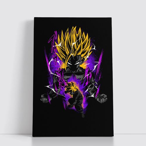 Tableau decoratif sur Toile 25x40 cm pour Anime attack on titan - Naruto - death note - Jujutsu Kaisen 266