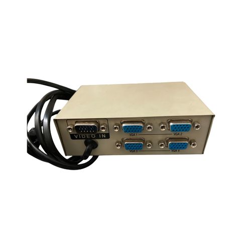 4 ports VGA Splitter VGA Switch commutateur de signal VGA 1 entrée VGA vers 4 sorties VGA