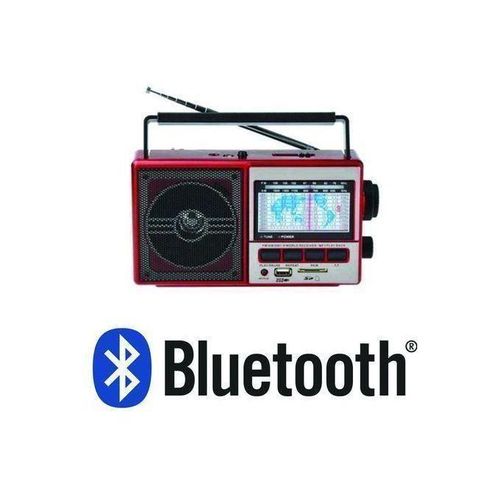 RADIO 901 BLUETOOTH FM/AM/SW Lecteur AUDIO,RECHARGEABLE,USB,SD et MICRO SD