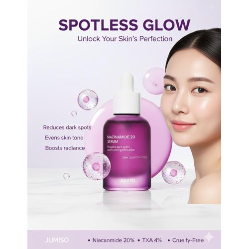 سيروم نياكيناميد 20، 40 مل – سيروم تفتيح مضاد للبقع ومشد للمسام - 20% نياكيناميد وTXA - مركب ثلاثي سنتيلا وغلوتاثيون - تحكم في الزهم، بشرة ناعمة وموحدة