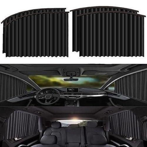 Rideaux Pare-Soleil Magnétiques et Rétractables pour Voiture