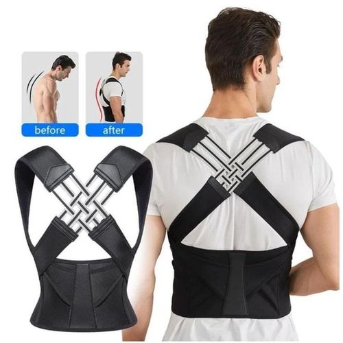 Ceinture de Correction de Posture, Correcteur de Posture pour Dos et Épaules, Unisexe